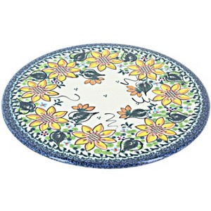 Blue Rose Polish Pottery PG05 Galia Trivet - 1 of 1