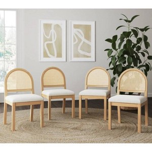 Nathan James Set of 4 Bailey Boucle Dining Chair - 1 of 4