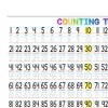 Ashley Productions® Placemat Studio™ Smart Poly® 1-100 Counting Learning Placemat, 13" x 19", Single Sided, Pack of 10 - 3 of 3