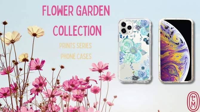 OTM Essentials Apple iPhone 13 Pro Max Tough Edge Florals & Nature Clear Case, 5 of 23, play video