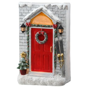 National Tree Company 10" Holiday Door Front - 1 of 4