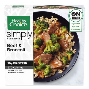 Healthy Choice Simply Steamers Frozen Beef & Broccoli - 10oz - 1 of 4
