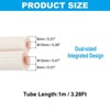 Unique Bargains Waterproof Heat Preservation Insulation Split Copper Wire Foam Tube - 2 of 4