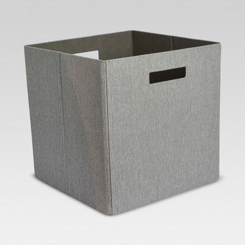 fabric cube storage bin 13x13x13