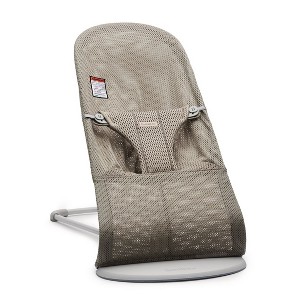 BabyBjörn Bouncer Bliss Mesh, Beige Gray - 1 of 3