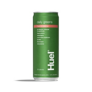Huel RTD Daily Greens Peach Hibiscus Drink - 12 fl oz - 1 of 4