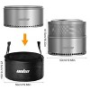 UNHO 21 Inch Large Smokeless Fire Pit Portable Outdoor Firewood Burner Stove with Carry Bag for Garden Yard Backyard Camping Heating - 3 of 4