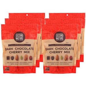 Second Nature Dark Chocolate Cherry Mix - Case of 6/12 oz - 1 of 4