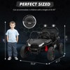 24V Kids Off-Road UTV, 2-Seater Electric Ride On with Remote Control, Bluetooth Audio, Dual Motors, Outdoor Vehicle for Ages 3-8 - 2 of 4