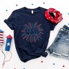 Simply Sage Market Women's USA Firework Short Sleeve Graphic Tee - 2 of 4