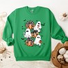 Simply Sage Market Coquette Ghost Collage Sweatshirt - 2 of 4