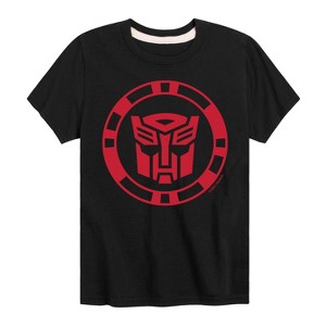 Boys' - Transformers - Autobot Logo Short Sleeve Graphic T-Shirt - 1 of 4