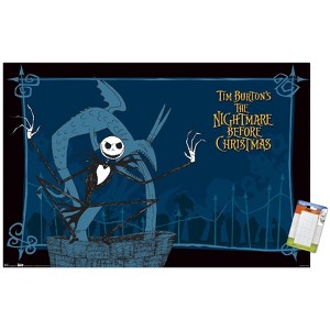Trends International Disney Tim Burton's The Nightmare Before Christmas - Well Unframed Wall Poster Prints - 1 of 4