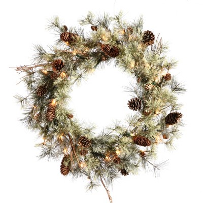 Vickerman Artificial Dakota Pine Wreath