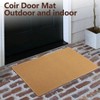 20 Pcs Coir Doormat Bulk Welcome Entrance Porch Indoor Outdoor 29x17 Inches Non Slip Rubber Backing Plain Blank Painting - 3 of 4