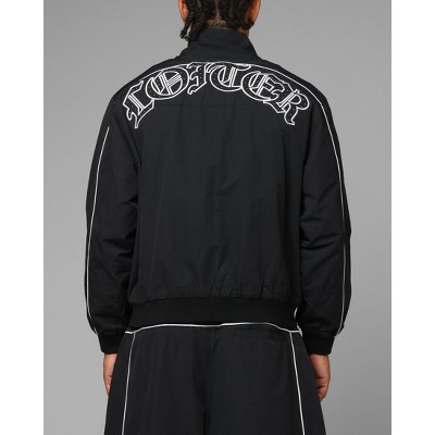 LOITER Mens Imperial Track Jacket - Black M — фото 2