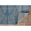 HomeStock CAPRI HENLEY BLUE AND LTGREY 4'3" X 7'3", Machine Made, Transitional - 4 of 4