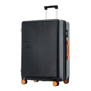 Hardshell Luggage Expandable Spinner ABS Suitcase With TSA Lock Lightweight Case For Outdoor Travel Camping Women Men 15.75 x 9.45 x 25.20in - 1 of 4
