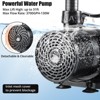 Submersible Water Pump,High-Pressure Water Pump, Ultra-Quiet Operation (30-40db),Pump With 180°Adjustable Water Outlet for Pond,Waterfall - 4 of 4