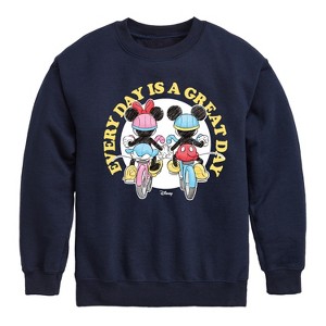 Boys' - Disney - Every Day Is A Great Day Graphic Long Sleeve Fleece Sweatshirt - 1 of 4