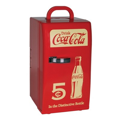 Coca-Cola Compact 16 can capacity Retro Cooler - Red CCR12