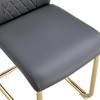 Upholstered Dining Chairs Set of 4, Dining Chair with Metal Legs, Upholstered Dining Chairs Set - 3 of 4