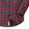 Hope & Henry Boys'  Flannel Button Down Shirt, Infant - 3 of 4