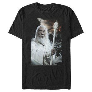 Men's The Lord of the Rings Fellowship of the Ring Gandalf Portrait T-Shirt - 1 of 4