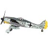 Focke-Wulf Fw 190A-8 Fighter Aircraft "JG 26 Schlageter, France" (1945) German Luftwaffe 1/72 Diecast Model by JC Wings - 2 of 4