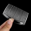Unique Bargains Women Plastic Handmade 23 Tooth DIY Jewelry Accessories Hair Combs Clear 8 Pcs - 4 of 4