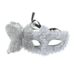 Unique Bargains 3D Butterfly Half Face Party Mask 1 Pc - 1 of 4