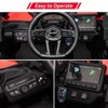 12V Can-Am Kids UTV - Remote Control Ride-On w/LED Lights & Spring Suspension for Ages 3-8 | 2-Seater Off-Road Toy - 4 of 4