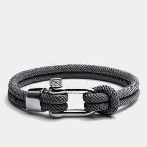 Elegatto Alchor Platinum Bracelet - 1 of 3
