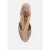 Port Side Metallic Woven Espadrille Wedges Women - 4 of 4