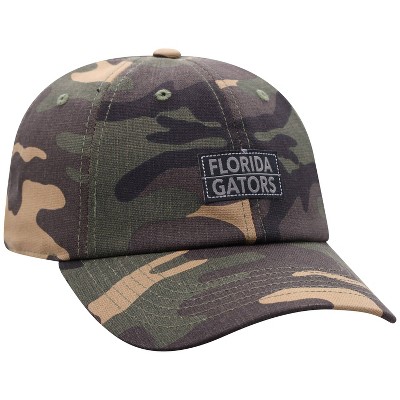 NCAA Florida Gators Men's Camo Washed Relaxed Fit Hat