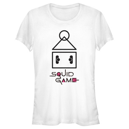 Junior's Squid Game Player 218 T-shirt - White - Small : Target