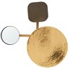 Olosa Decorative Mirror - 17" x 16" - WDC1030 - Antique Brass - Safavieh - 2 of 4