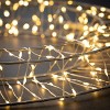 16"H Sullivans Christmas Small Lighted Silver Wreath, Indoor Christmas Decor - 2 of 4
