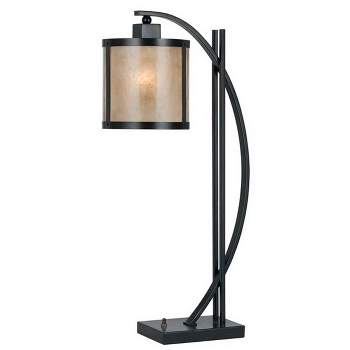 23.5 Mica Table Lamp With Night Light - Cal Lighting : Target