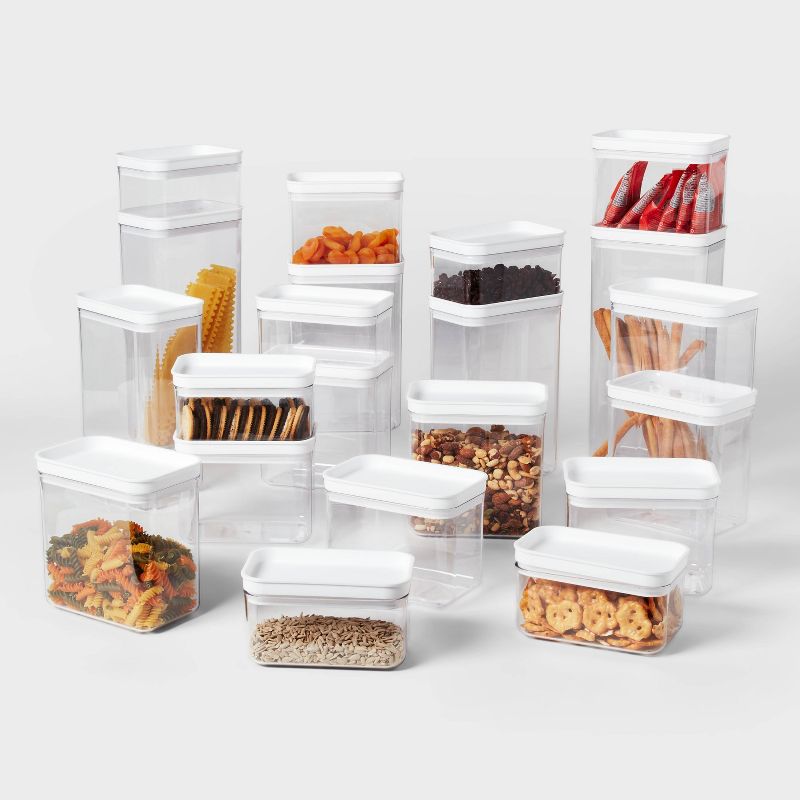 21pc Food Storage Canister Set Clear - Brightroom&#8482;, 5 of 6