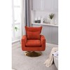 Grungis Upholstered Accent Chair with Wood Frame,29.9"W Linen Swivel Chair for Bedroom,Reading Room - 2 of 4