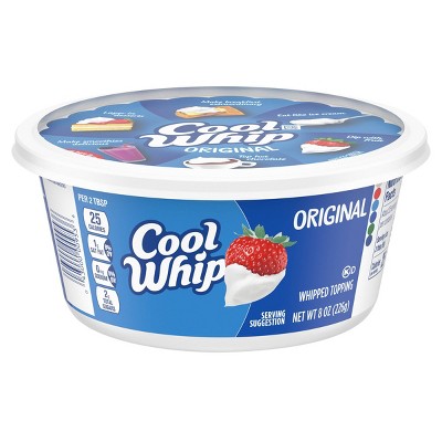 Cool Whip Original Frozen Whipped Topping - 8oz Target