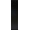 MOEPISY Modern Contrast Console Table with Layered Wood Frame and Black Top - 4 of 4