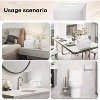 LunaLulinlk Tissue Box Cover Holder Compatible with Disposable Paper Hand Towels, Leather Paper Towel Dispenser - 2 of 4