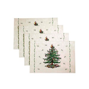 Spode® Christmas Tree Set of 4 Placemats - 1 of 3