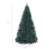 Best Choice Products Artificial Christmas Tree, Premium Unlit Spruce Design, Dense Branches – Blue Spruce - 2 of 4