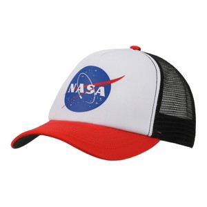 NASA Logo Red & White Trucker Hat - 1 of 4