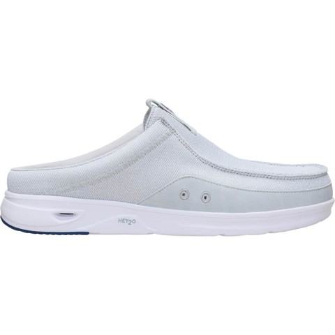 HEYDUDE Men Wally Hey2O Slip Mesh , White/Dawn Blue, M12