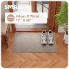 Door Rug for Entryway Indoor, Dirt Trapper, Washable Welcome Mat for Inside, Absorbent Entry Mat Low-Profile Entry Rug Indoor Doormat - 3 of 4
