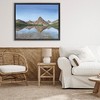 Stupell Industries Alpine Reflection Peaks Floating Frame Canvas Art - 3 of 4